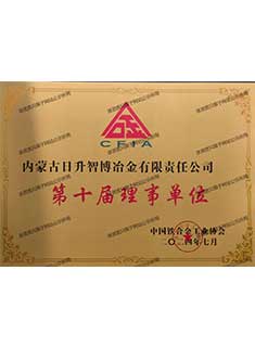 中国铁合金工业协会第十届理事单位